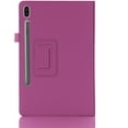 thumbnail image 3 of elitegadget Case for Samsung Galaxy Tab S10 Lite 10.9" / Galaxy Tab S10 FE 10.9" - Slim Lightweight Folio PU Leather Folding Stand Cover Case (Purple), 3 of 5