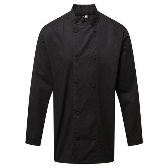 Premier Mens Coolchecker Long-Sleeved Chef Jacket