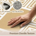 thumbnail image 6 of ODIKA Key Grid Minimalist Motif Geometric Border Interlocking Greek Trellis Refined for Hallway, Study Room, Playroom, Non-Slip Low Profile, 6 of 7