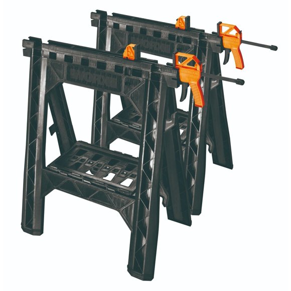 Worx WX065 Chevaux de Scie de Serrage avec Pinces à Barre