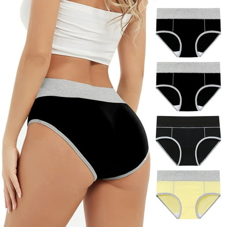 Trending Comfortable High Waisted Panties  Women s Physiological Underwear  Soft Cotton  Breathable  Leakproof  For Daily Wear  Supportive  Seamless  Undergarments  Relaxed Plus Romper