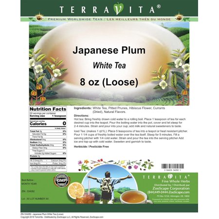 White Tea (Loose) (8 oz, ZIN: 534282)