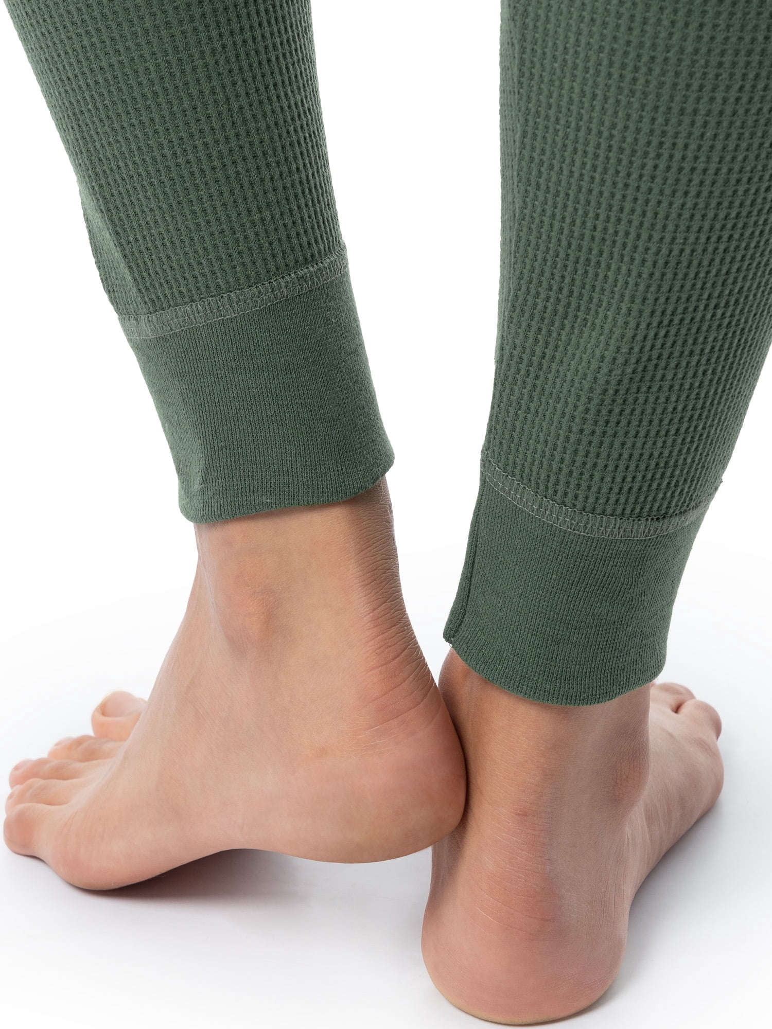 Fruit of the Loom Women's Recycled Waffle Thermal Top & Bottom Set, Sizes XS-4XL