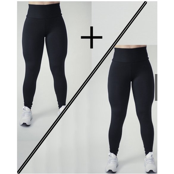 Leggings Franela Gruesa Forrada Felpa Tallas Grandes Kit de 2 unidades Deng Xun unisex