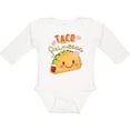 thumbnail image 3 of Inktastic Taco Princess- Cute Taco Boys or Girls Long Sleeve Baby Bodysuit, 3 of 5