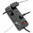 thumbnail image 4 of Tripp Lite Surge Protector Power Strip 8-Outlet 2 USB Charging Ports 8ft Cord, 4 of 5