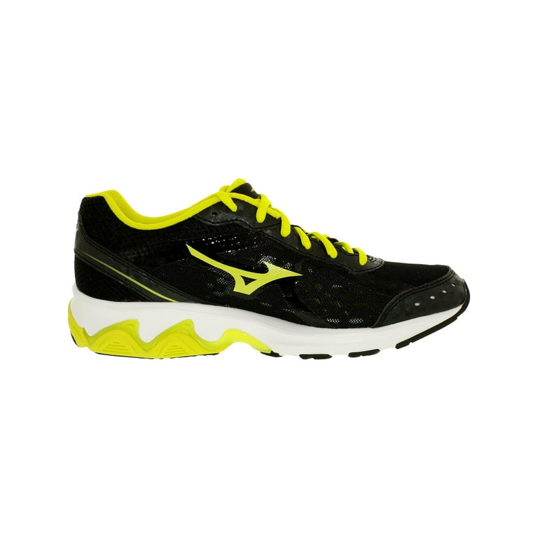 Mizuno Women s Wave Unite 2 Black Yellow Ankle High Baseball Shoe 7M Walmart