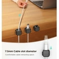thumbnail image 4 of 6Pcs Cable Clips, Cord Clips, Magnetic Cable Management Clips, Adhesive Wire Holder Keeper Organizer for Home Office Desk Phone Car Wall Desktop Nightstand, Black, 4 of 7