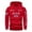 Red, variant on IWRICH London England Vintage Athletic Sports Design Pullover Hoodie for Men Oversized Long Sleeve Fall Hooded Sweatshirts Red XL