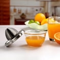 thumbnail image 3 of Exprimidor de cítricos y naranja, con taza incorporada Exprimidor portátil de material acero inoxidable 304 para bar lima, 3 of 9