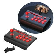 lanema Game Joystick Rocker BT Wire Connection Arcade Console Fighting Controller for Switchs PC Game Controller Board
