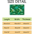 thumbnail image 2 of SKYSONIC Doormat Cute Dinosaur on Green Lightweight Non Slip Indoor Outdoor Entryway Rugs Floor Mat for Bathroom Kitchen Entrance 36x24in, 2 of 6