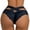 Navy, variant on Women's Sexy Lace Underpants Women's Transparent Mesh Hook Briefs Breathable Low Waist Seamless Underpants