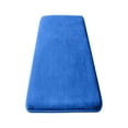 thumbnail image 2 of Extra Large Bath Mat, Non- Bathroom Rug with Latex Backing, Quick Dry Soft Shaggy Coral Fleece Carpet, Machine Washable Absorbent Floor Mat for Shower, Tub, and Sink Area, 47 Inch, 2 of 8