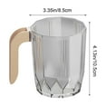 thumbnail image 2 of High-Grade Mouthwash Cup for Daily Use - Stylish Toothbrush Rinsing Cup, Durable Plastic Gargle Cup for Home and Dormitory, Multipurpose Bathroom Accessory for Toothbrushes, 2 of 6