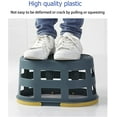 thumbnail image 5 of Portable Shower Caddy Tote Plastic Basket with Handle Storage Organizer Bin for Bathroom, Pantry, Kitchen, College Dorm, 12 x 7.7 x 6.7 inch, Navy Blue, 5 of 7