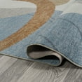 thumbnail image 2 of JONATHAN Y  Weaver Abstract Glam Botanical Machine-Washable Cream/Multi Area Rug 4 X 6, 2 of 5