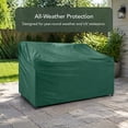thumbnail image 4 of Covermates Adirondack Bench Cover - 64"L x 64"W x 30"H, Durable Vinyl, Water-Resistant, 4 of 8