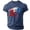 Navy #034, variant on 4th of July Shirts for Men Plus Size Loose Short Sleeve Red White and Blue Print Tshirts Round Neck Independence Day Celebration Party Tees USA 250th Anniversary Patriotic Tops, 3XL