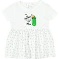thumbnail image 3 of Inktastic My 1st Birthday is Kind of a Big Dill Pickle in Sunglasses Girls Baby Dress, 3 of 5