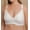 Natural, variant on Women's Cottonique W12290 Latex Free Organic Cotton Racerback Pullover Bra (Natural 34B)
