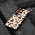 thumbnail image 4 of WIRESTER Shockproof Soft Rubber Cover Case for Samsung Galaxy S26 Ultra 6.9" 2026, Brindle Brown English Bulldog Funny Playful Postures On Brown, 4 of 5