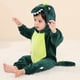 thumbnail image 1 of Mameluco de dibujos animados de dinosaurio Kigurumi para bebés, mono de animales para niños, pijamas de Cosplay para niñas, Disfraces para niños pequeños, ropa, 1 of 5