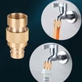 thumbnail image 4 of Connector Kit Brass Fittings Adapter Nozzle for Outdoor Watering, Multicolor, 4 of 8