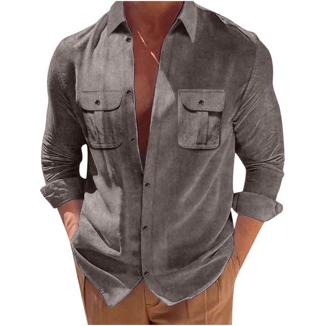 RKSTN Cardigan pour Hommes Mode Décontractée Col Rabattu Chandail en Molleton Col Uni Manches Longues Hauts en Coton Décontractés et Élégants pour l'Automne