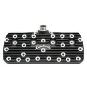 Edelbrock Cylinder Head Ford Flathead 48 And Earlier Standard Chamber Script Logo Pair Satin Black