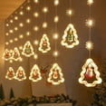 thumbnail image 2 of FNNMNNR Christmas Lights String Fairy Lights  USB/Battery Operated Fairy String Lights for Room  Star Tree Shape Hanging Fairy Lights with Remote for Christmas Wedding Décor  8 Flashing, 2 of 9