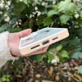 thumbnail image 6 of Compatible with iPhone 13 Pro Max Case,Hard PC Soft Matte Silicone Bumper Clear Magnetic MagSafe Wireless Charging Slim Case,Anti-Scratch Shockproof Back for iPhone 13 Pro Max(Pink), 6 of 13