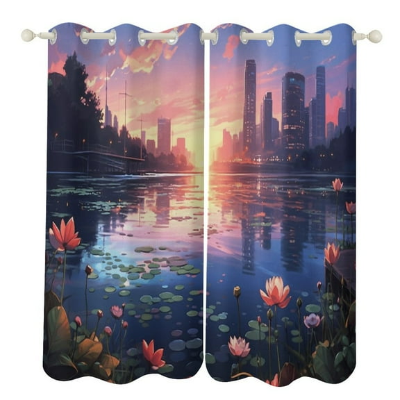 Butterfly Modern Window for Living Room Curtains for Child Bedroom Kitchen Decor Blinds Drapes