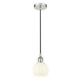 thumbnail image 3 of Innovations Lighting - White Venetian - 1 Light Cord Hung Mini Pendant In Modern, 3 of 7