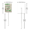 thumbnail image 5 of Eveokoki St. Patrick's Day Yard Sign Decorations St Patricks Day Yard Sign Aluminum Outdoor Lawn Decor with Stakes Large Hiolday Porch Garden Patio Decor 17.6", 5 of 5