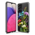 thumbnail image 3 of MUNDAZE Samsung Galaxy A53 Purple Yellow Red Spring Flowers Floral Shockproof Clear Hybrid Protective Phone Case Cover, 3 of 5
