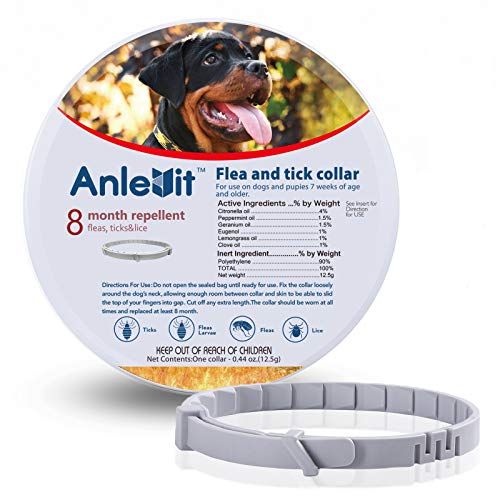 flea and tick collar for dogs lasts 8 months