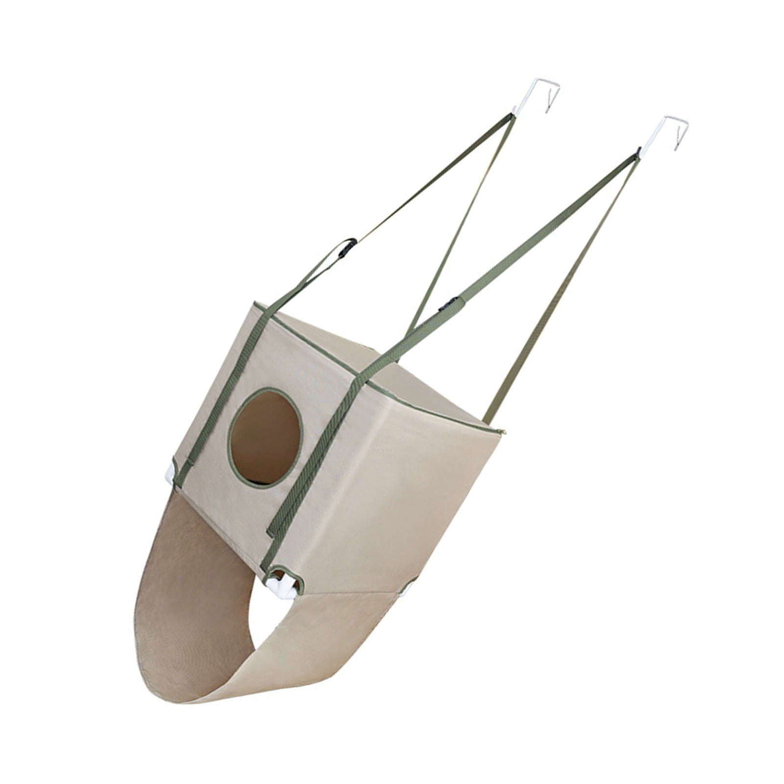2 Layered Cats Hammock Bed Door Breathable Polyester Cats Shelter House For Pet Easy Use for Door