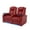 Red, variant on comfiroom Leather Home Theater Seating Classic Series Dual Power Movie Gaming Recliner Sofa with Type-C USB Charger