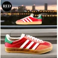 thumbnail image 1 of Ad-id-as Gazelle Indoor Olympic Pack Red Shoes IF9641 - Men's Size 10.5, 1 of 6