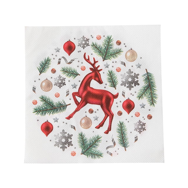 60 Count Christmas Wrapping Paper For Gifts And Crafts Holiday Festive Decoration Assorted Designs 13 X 13 Inches 0.54 Lb