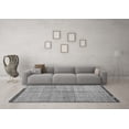 thumbnail image 3 of Ahgly Company Indoor Square Abstract Gray Modern Area Rugs, 8' Square, 3 of 4
