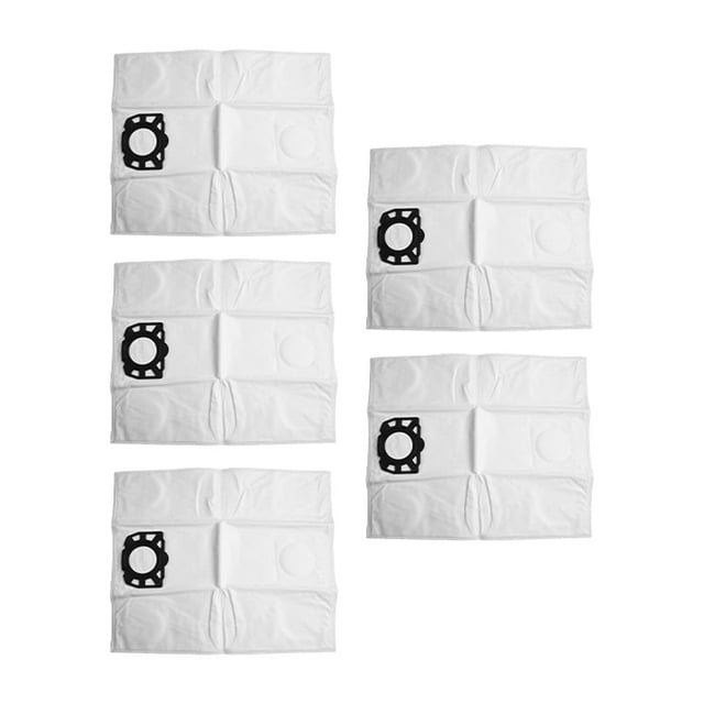 Large Capacity Dust Bags for Wet and Dry Vacuums Compatible with Model Numbers For WD4 WD5 WD6 Part Number 2 863 006 0