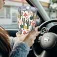 thumbnail image 6 of Balery Summer Cactus With Blooming Pattern 20oz Insulated Car Cup with Dual Drink Lids, Stainless Steel Travel Mug with Straw & Direct Drink Mouth, Eco-Friendly and Leak-Proof-Without Straw, 6 of 8