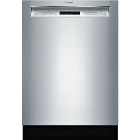 Bosch SHEM63W5 24 Inch Wide 16 Place Setting Energy Star Built-In Full Console Dishwasher with Recessed Handle and Speed... by Bosch