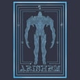 thumbnail image 2 of Women's Marvel Eternals Arishem the Judge Poster  Graphic Tee Navy Blue Medium, 2 of 4