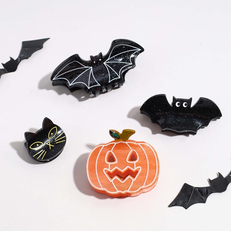 HHBEAUTY Halloween Hairpin, Mini Halloween Hair Claw Clips  display picture 1