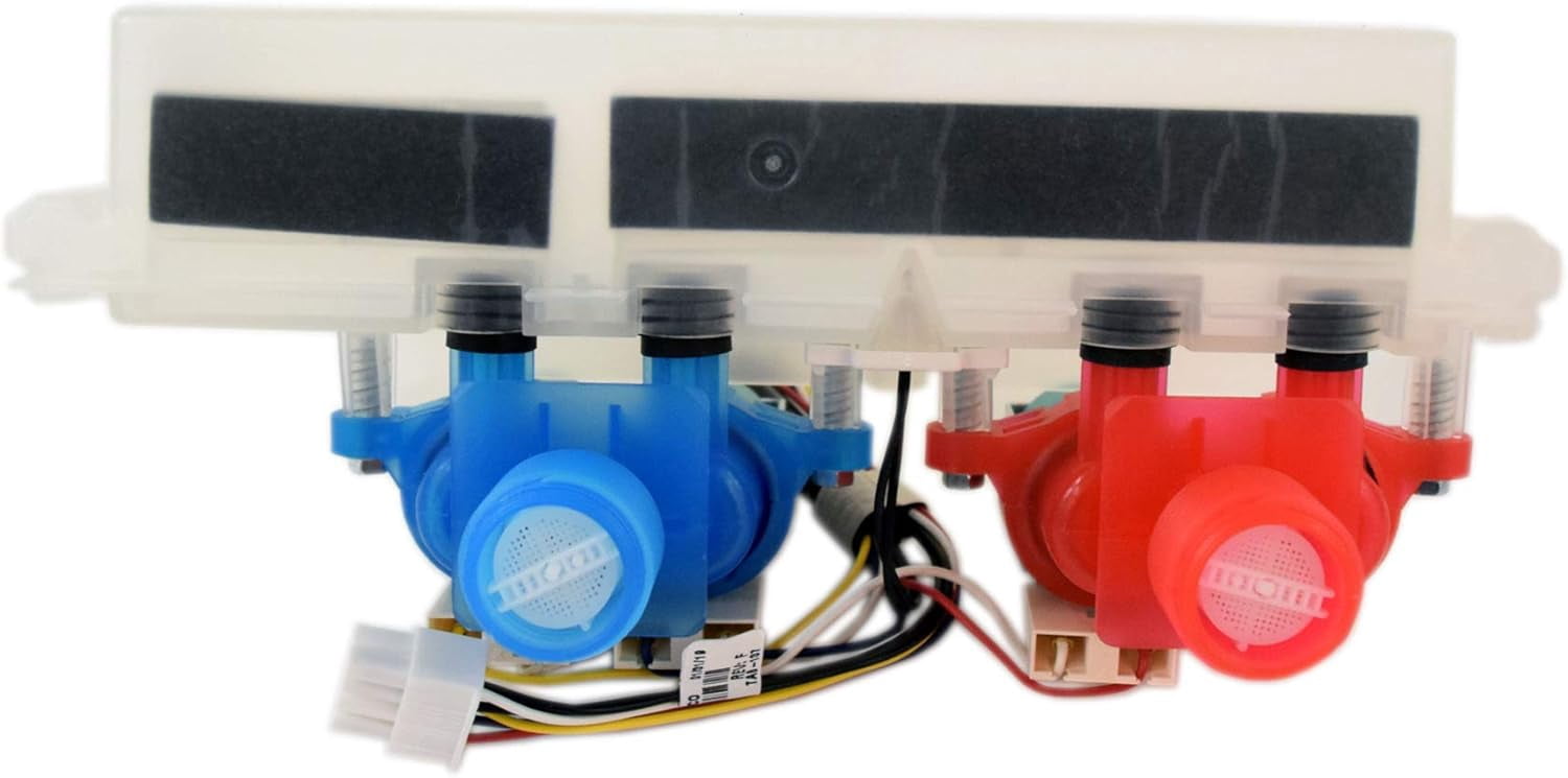 Whirlpool WPLW11127357 Washer Water Inlet Valve Assembly