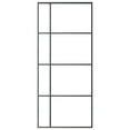 thumbnail image 3 of vidaXL Sliding Door ESG Glass and Aluminum 35.4"x80.7" Black, 3 of 5