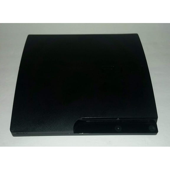 Restored Sony Playstation 3 PS3 Slim 320GB Console (CECH3001B) Black Console Only (Refurbished)